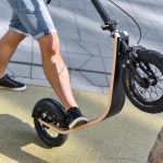 Skateboard is very cool, I wish it had handlebars...