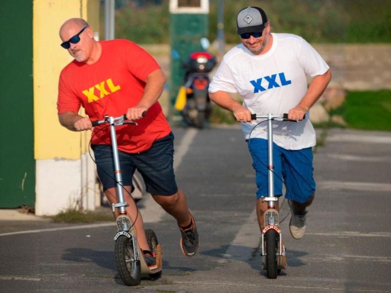 Scooting is a low impact exercise