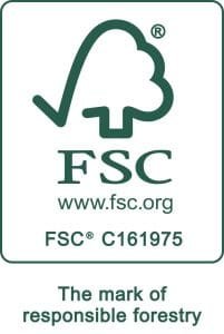FSC logo - sustainable manufacturing