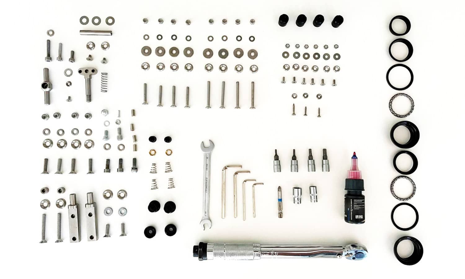 nearly 158 small parts and components built into every boardy