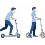 riding posture in body-friendly scooter design Boardy scooter