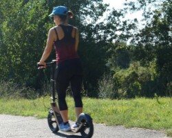 on cracked pavement... on cracked pavement